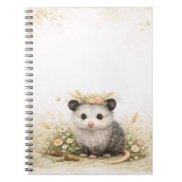 Caderno Espiral Little Forest Friend Opossum