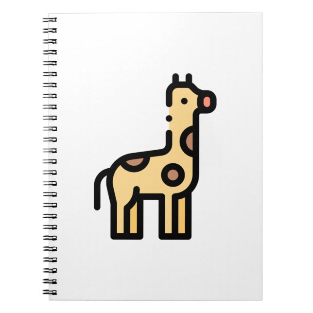 Caderno Espiral Little Giraffe (Frente)