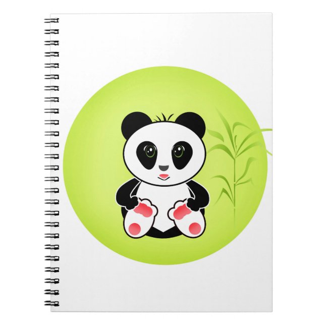 Caderno Espiral Little Panda (Frente)