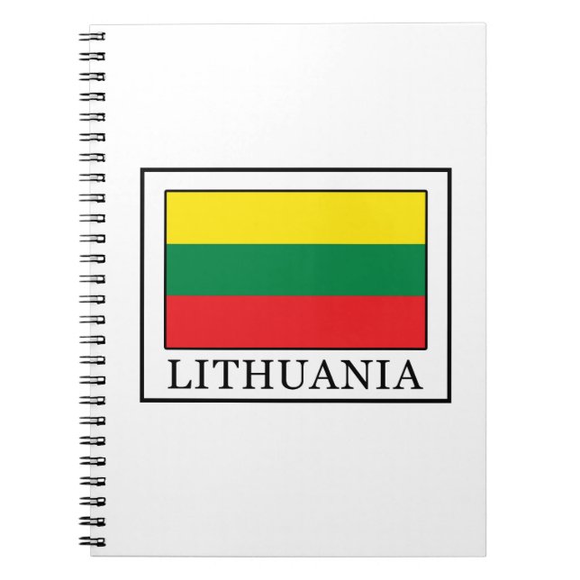 Caderno Espiral Lituânia (Frente)