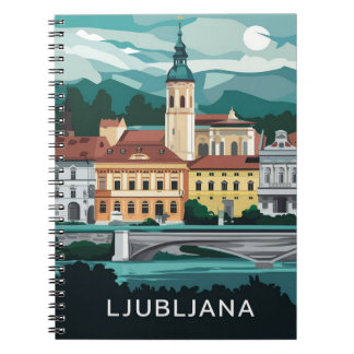 Caderno Espiral Liubliana, Eslovênia