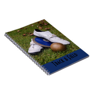 Caderno Espiral Livro da foto do atletismo