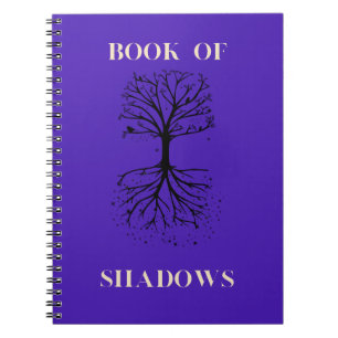 Caderno Espiral Livro das Sombras - Árvore de Diários do Notebook