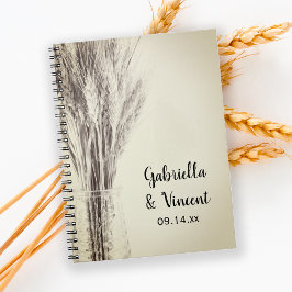 Caderno Espiral Livro de Convidados de Fazenda de Garrafa Seca