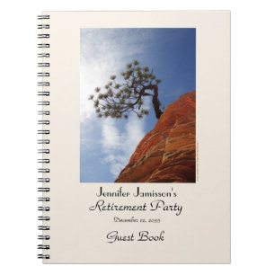 Caderno Espiral Livro de Convidados do Partido da Reforma, Bonsai