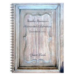 Caderno Espiral Livro de Convidados do Partido da Reforma, Porta d