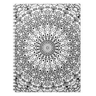 Caderno Espiral Livro de cores, livro de colorir antistress