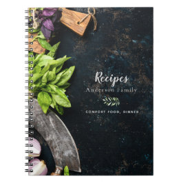 Caderno Espiral Livro de culinária russo receitas de comidas saudá