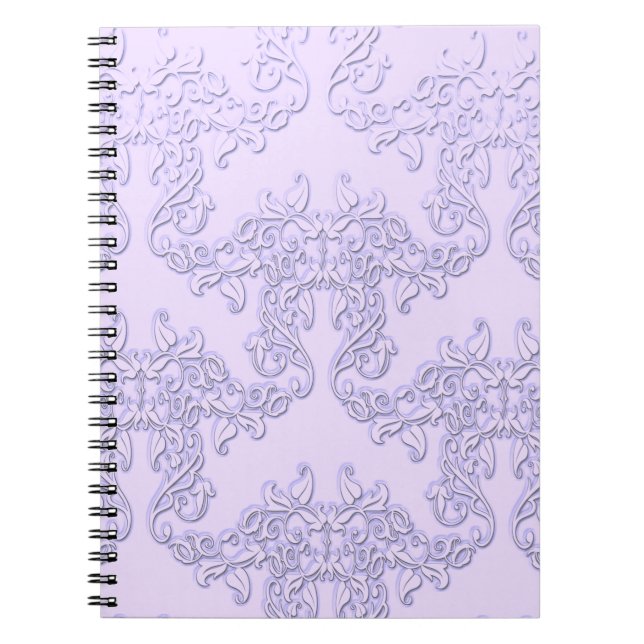 Caderno Espiral Livro de Fotografias Damask (Frente)