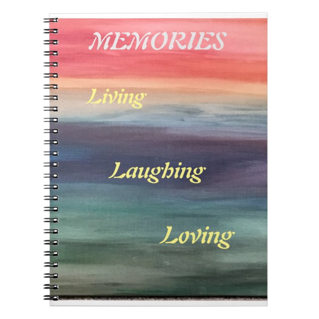 Caderno Espiral Livro de Fotografias Espirais (Frente)