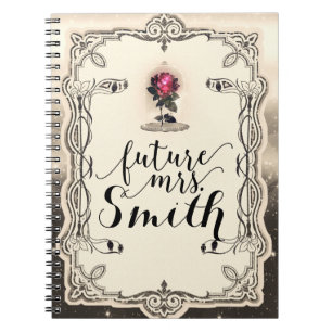 Caderno Espiral Livro de Histórias Mágicas Encantado Rosa Vermelha