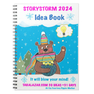 Caderno Espiral Livro de ideias e Diário de Storystorm em 2024