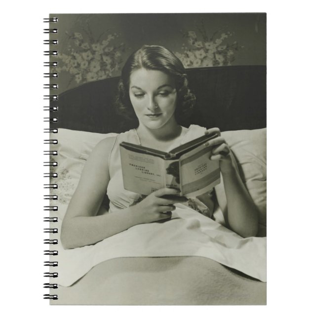 Caderno Espiral Livro de leitura da mulher (Frente)