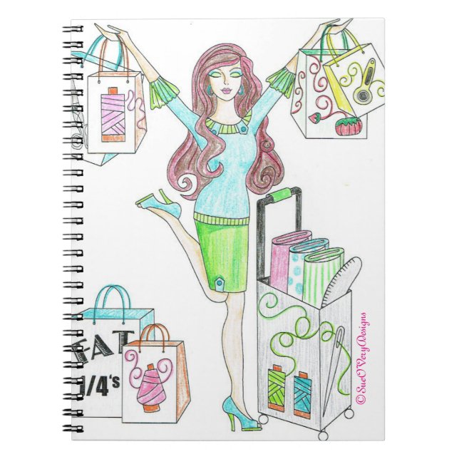 Caderno Espiral Livro de nota Sewing do cliente (Frente)