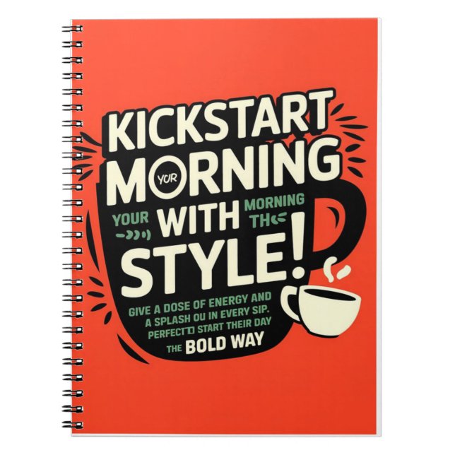 Caderno Espiral Livro de notas (Frente)