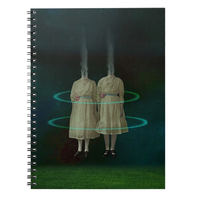 Caderno Espiral Livro de Notas de Irmãs de Crepúsculo (Frente)