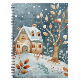 Caderno Espiral Livro de notas de Natal