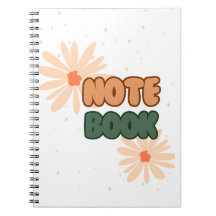 Livro de notas simples e bonito