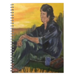 Caderno Espiral Livro de Notas/ Sozinho pelo rio