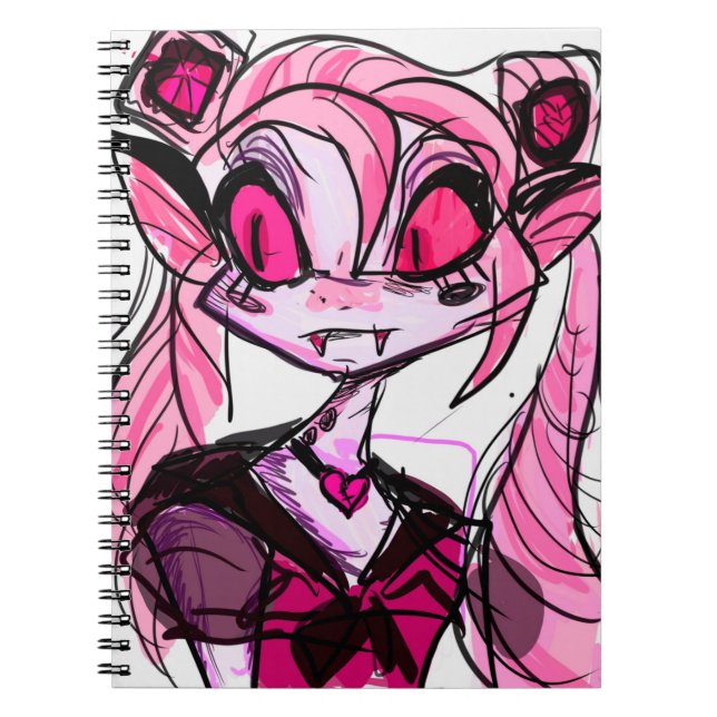 Caderno Espiral Livro de notas Vlad (Frente)