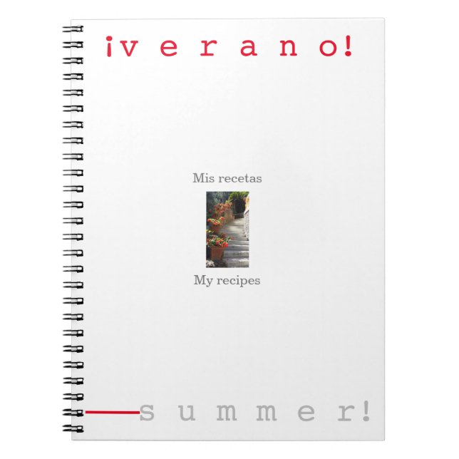 Caderno Espiral Livro de Receitas Espirais (Frente)