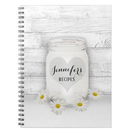 Caderno Espiral Livro de receitas personalizado