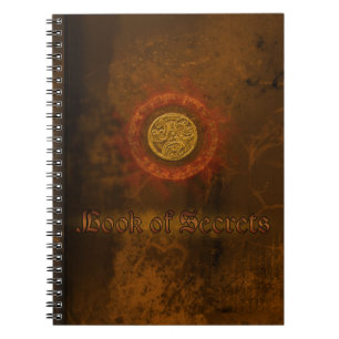 Caderno Espiral Livro de Sombras Espiral, Medallion Design