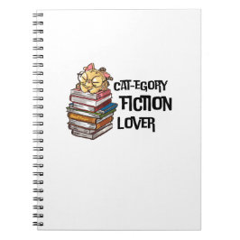 Caderno Espiral Livro Divertido Citação Amante de Gatos Categoria