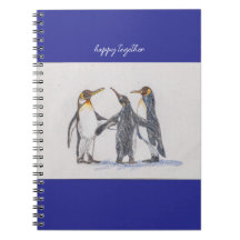 livro espiral dos pinguins