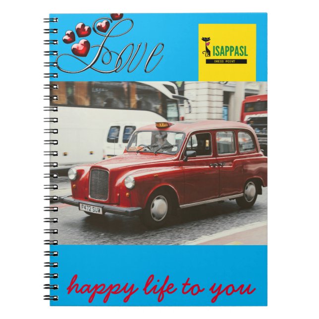 Caderno Espiral livro fotográfico (Frente)