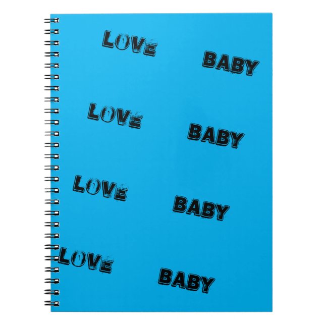 CADERNO ESPIRAL LIVRO LOVE_BABY_MODERN_BLUE_SO_CUTE_NOTA (Frente)