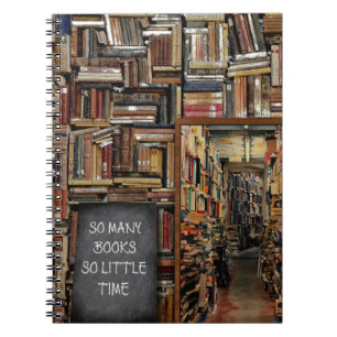 Caderno Espiral Livros