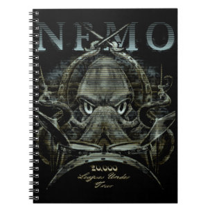 Caderno Espiral Livros de banda - Nemo