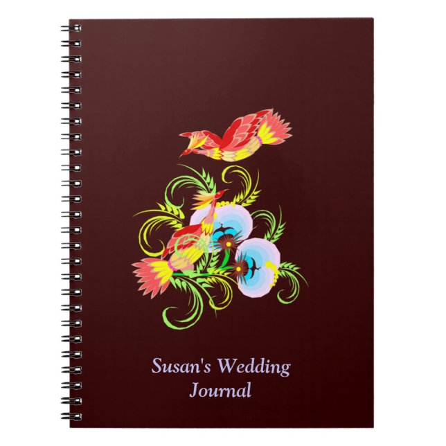 Caderno Espiral Livros De Casamento (Frente)