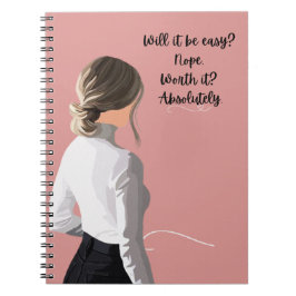 Caderno Espiral Livros de notas | Diários | motivação | chefe de g