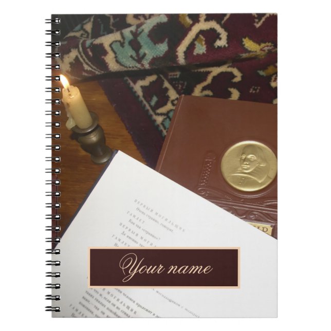 Caderno Espiral Livros do século passado (Frente)