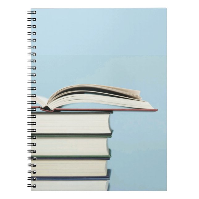 Caderno Espiral Livros em Bloco (Frente)