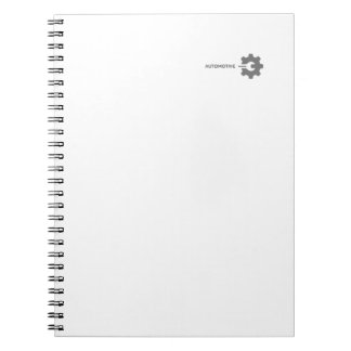 Caderno Espiral livros para automóveis, mecânicos