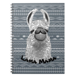 Caderno Espiral Llama Mama Personalizada