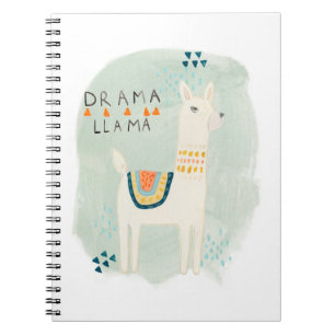 Caderno Espiral Llama Squad - Drama Llama