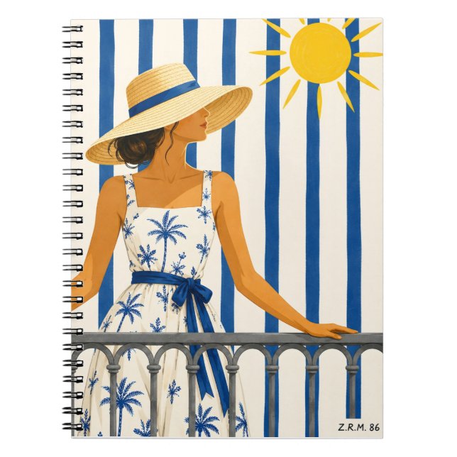 Caderno Espiral Llavero welcome summer (Frente)