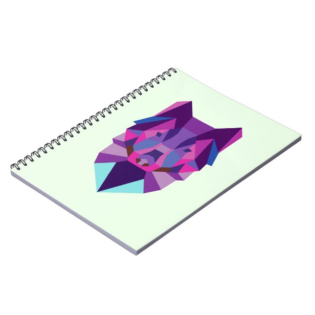 Caderno Espiral Lobo (Left Side)