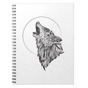 Caderno Espiral Lobo