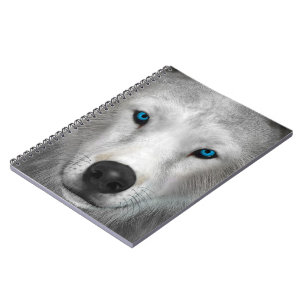 Caderno Espiral Lobo Ártico