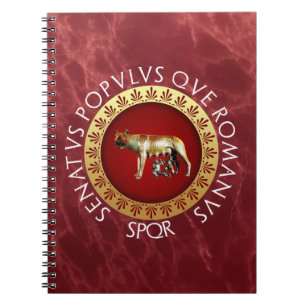 Caderno Espiral Lobo de Capitoline