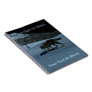 Caderno Espiral Lobo Inverno - Tapetum Lucidum