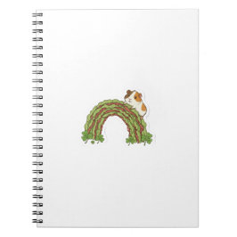 Caderno Espiral Localizador de Lanche Sortudo Dia de São Patrício