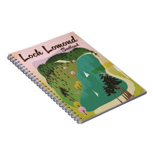 Caderno Espiral Loch Lamond Scotland