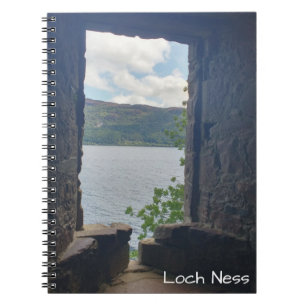 Caderno Espiral Loch Ness visto do Castelo Urquhart