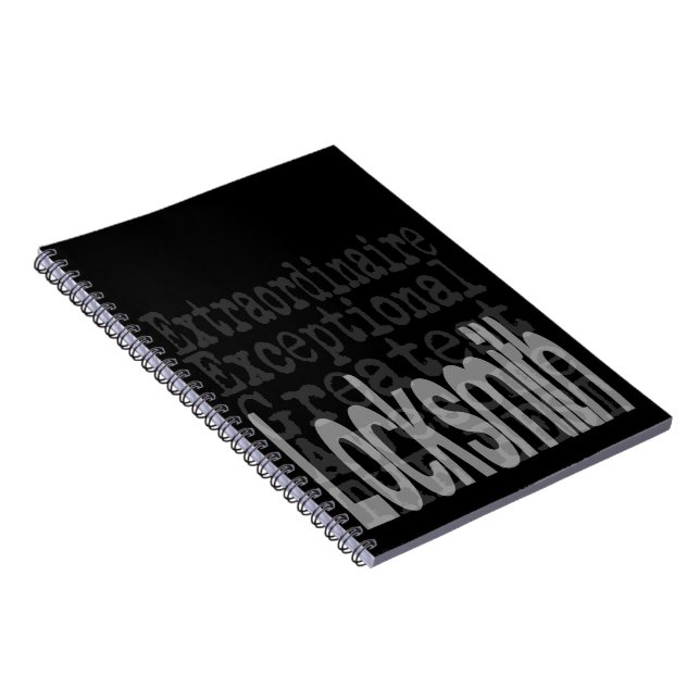 Caderno Espiral Locksmith Extraordinaire (Lado Direito)